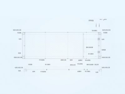 RS3585双电机卷取式天棚帘（FTS85×85）